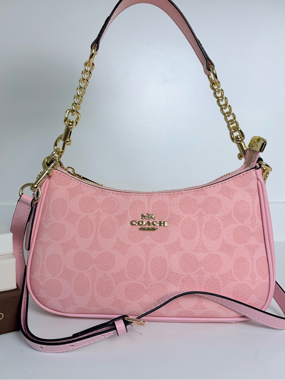 Coach Pink Teri Shoulder Bag